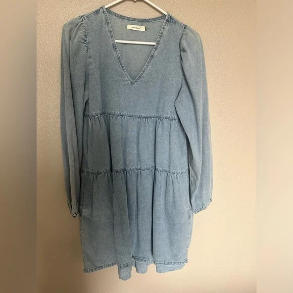 Vici | Dresses | Denim Dress 34 Sleeve From Vici | Poshmark Vici | Dresses | Denim Dress 34 Sleeve From Vici | Poshmark